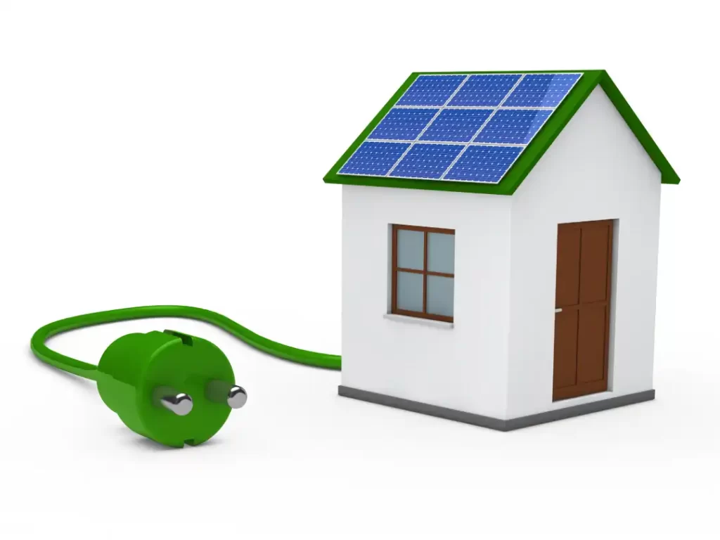 paneles solares en casas prefabricadas